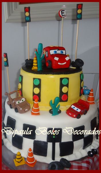 Bolos Decorados Carros